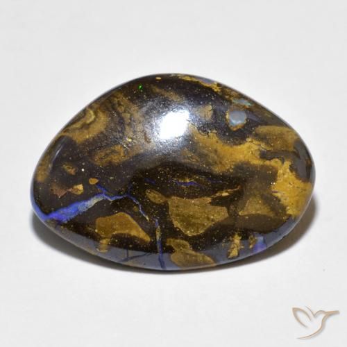 8.68ct Naturel Multicolore Opale Boulder, Fantaisie, Opaque