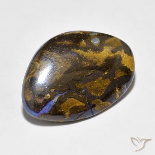 Opale Boulder Multicolore naturelle Fantaisie, 8.68 ct, Opaque