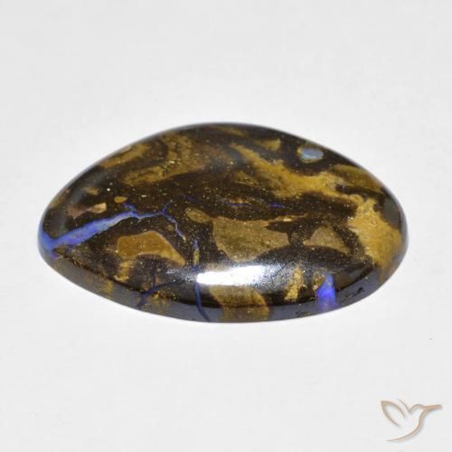 Opale Boulder Multicolore naturelle Fantaisie, 8.68 ct, Opaque