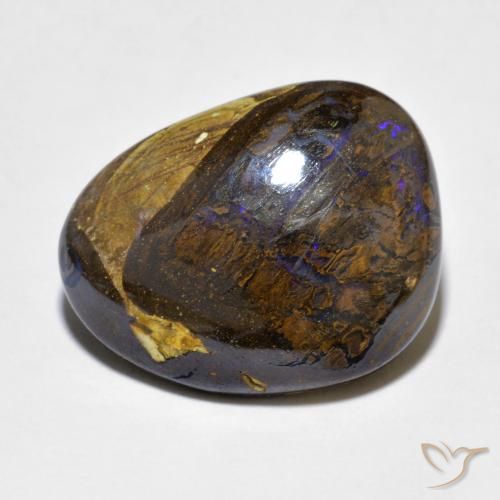 Opale Boulder Multicolore naturelle Fantaisie, 9.35 ct, Opaque