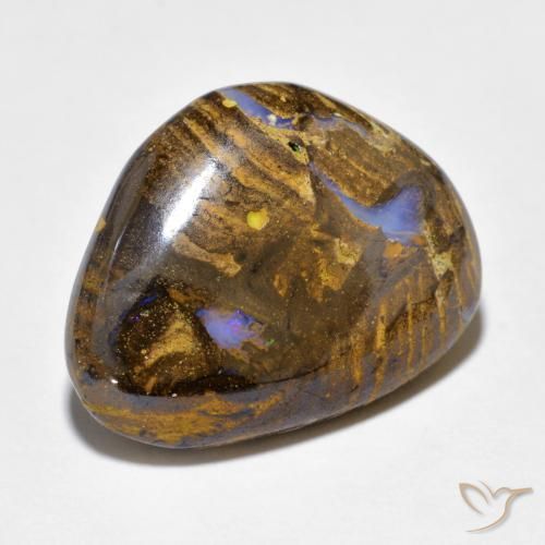Opale Boulder Multicolore naturelle Fantaisie, 11.60 ct, Opaque