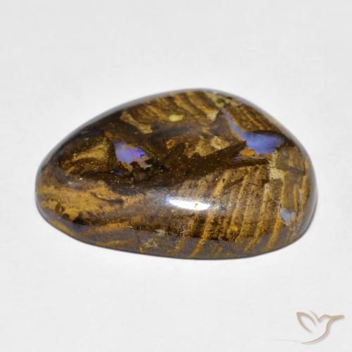 Opale Boulder Multicolore naturelle Fantaisie, 11.60 ct, Opaque