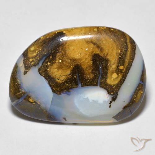 12.38ct Naturel Multicolore Opale Boulder, Fantaisie, Translucide