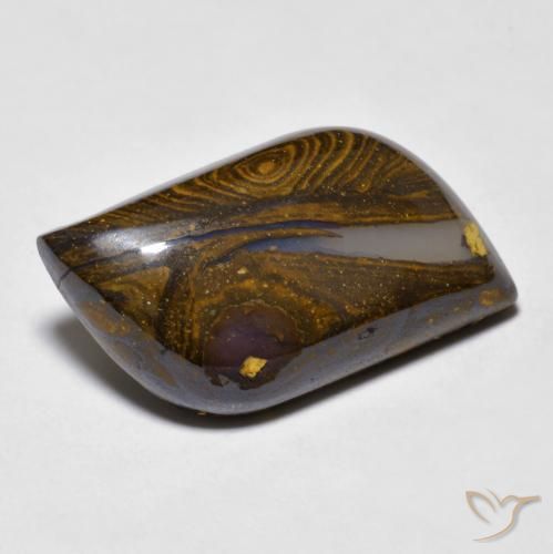 Opale Boulder Multicolore naturelle Fantaisie, 10.36 ct, Translucide