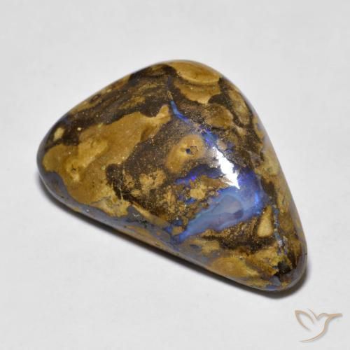 12.51ct Naturel Multicolore Opale Boulder, Fantaisie, Opaque