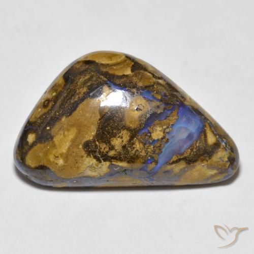 Opale Boulder Multicolore naturelle Fantaisie, 12.51 ct, Opaque