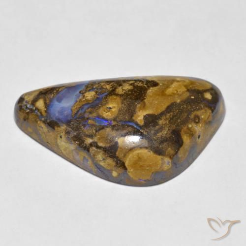 Opale Boulder Multicolore naturelle Fantaisie, 12.51 ct, Opaque