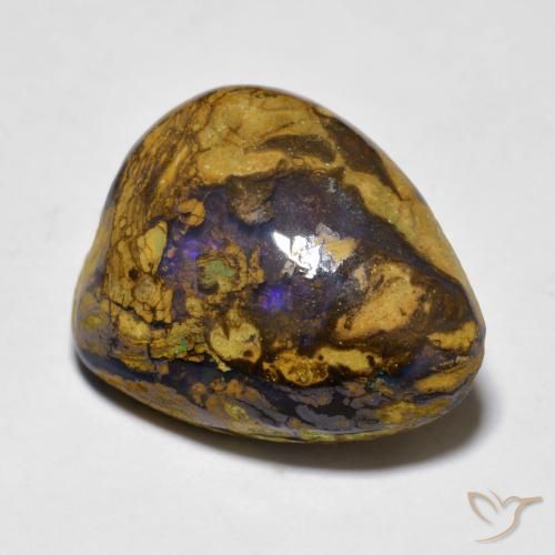 Opale Boulder Multicolore naturelle Fantaisie, 11.19 ct, Opaque