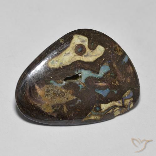 9.26ct Naturel Multicolore Opale Boulder, Fantaisie, Opaque