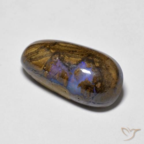 Opale Boulder Multicolore naturelle Fantaisie, 7.58 ct, Opaque