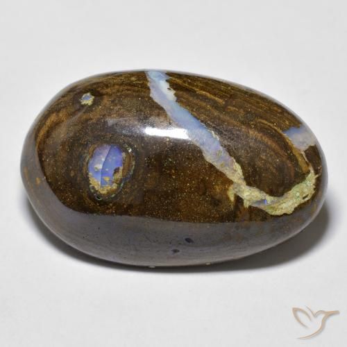 17.73ct Naturel Multicolore Opale Boulder, Fantaisie, Opaque