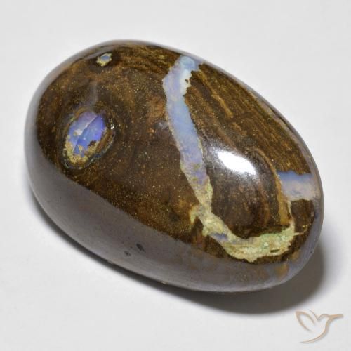 Opale Boulder Multicolore naturelle Fantaisie, 17.73 ct, Opaque