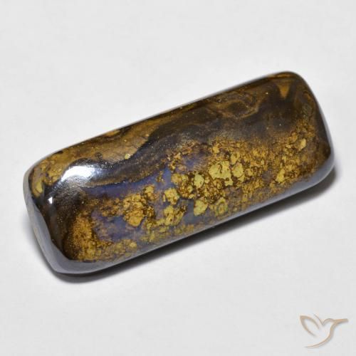 12.72ct Naturel Multicolore Opale Boulder, Coussin, Opaque