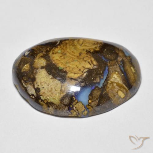 Opale Boulder Multicolore naturelle Fantaisie, 17.61 ct, Opaque