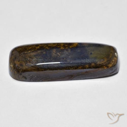 Opale Boulder Multicolore naturelle Coussin, 11.28 ct, Opaque