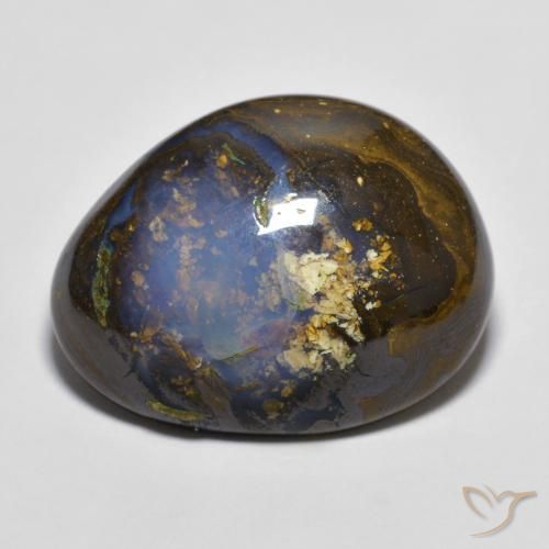 15.18ct Naturel Multicolore Opale Boulder, Fantaisie, Opaque