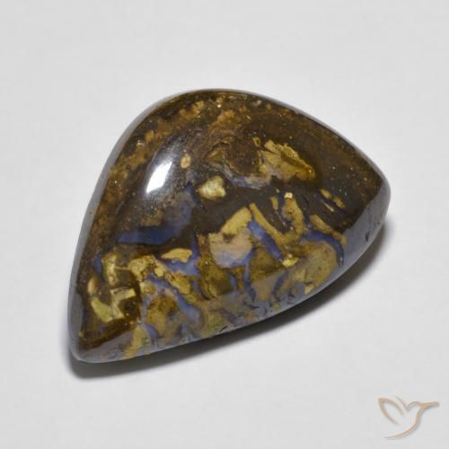 Opale Boulder Multicolore naturelle Fantaisie, 10.65 ct, Opaque