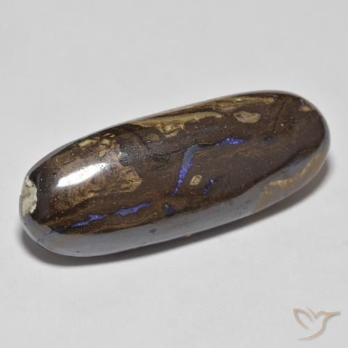 20.61ct Naturel Multicolore Opale Boulder, ovale, Opaque