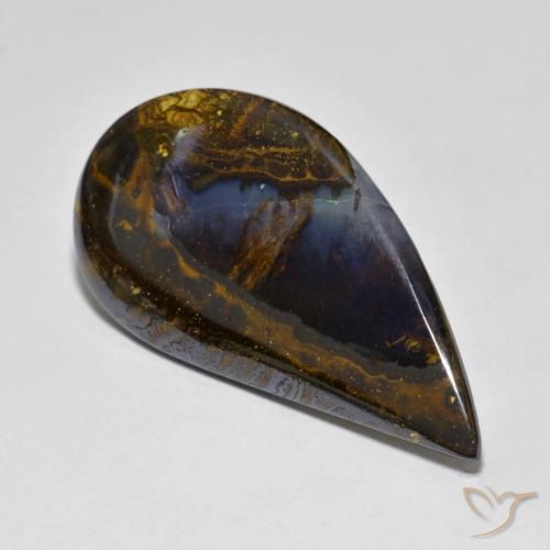 Opale Boulder Multicolore naturelle Fantaisie, 12.25 ct, Opaque