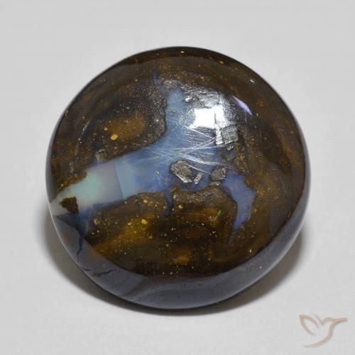 11.65ct Naturel Multicolore Opale Boulder, Tour, Opaque