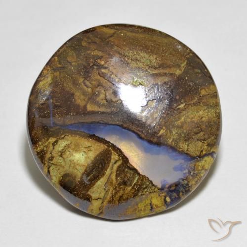 Opale Boulder Multicolore naturelle Tour, 11.73 ct, Translucide