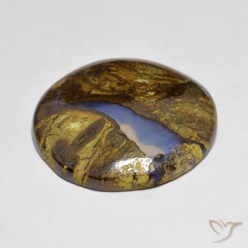 Opale Boulder Multicolore naturelle Tour, 11.73 ct, Translucide