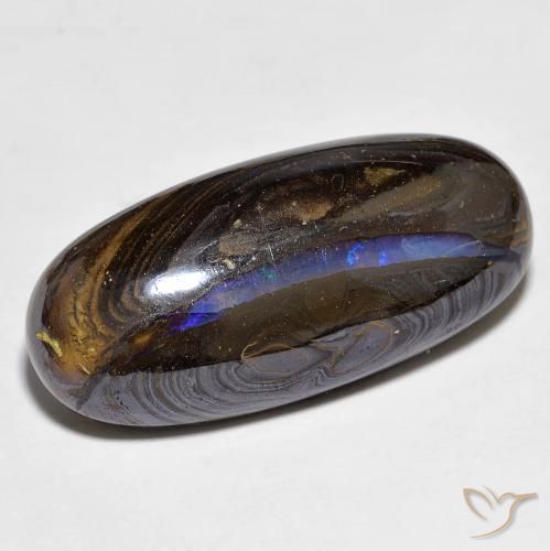 Opale Boulder Multicolore naturelle ovale, 22.12 ct, Opaque