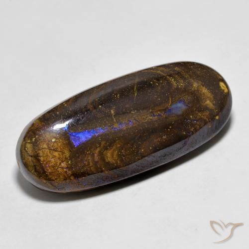 Opale Boulder Multicolore naturelle ovale, 14.55 ct, Opaque