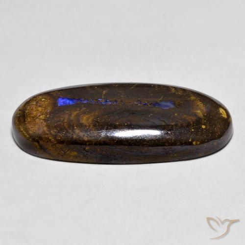 Opale Boulder Multicolore naturelle ovale, 14.55 ct, Opaque