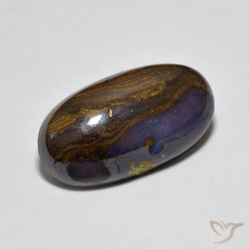 Opale Boulder Multicolore naturelle ovale, 7.95 ct, Opaque
