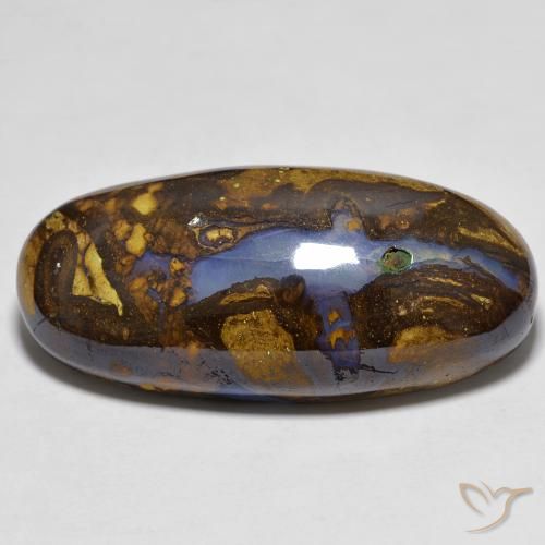 Opale Boulder Multicolore naturelle ovale, 25.30 ct, Opaque