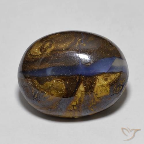 15.09ct Naturel Multicolore Opale Boulder, ovale, Opaque