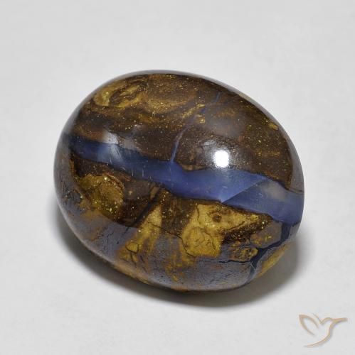 Opale Boulder Multicolore naturelle ovale, 15.09 ct, Opaque
