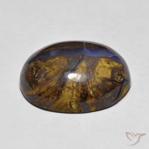 Opale Boulder Multicolore naturelle ovale, 15.09 ct, Opaque