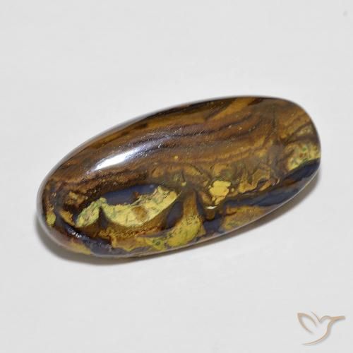 Opale Boulder Multicolore naturelle ovale, 7.10 ct, Opaque