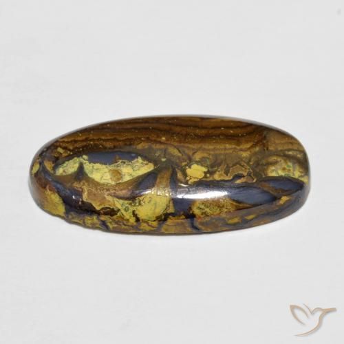 Opale Boulder Multicolore naturelle ovale, 7.10 ct, Opaque