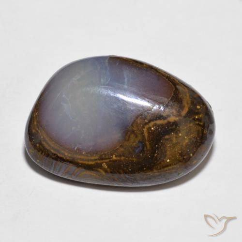10.15ct Naturel Multicolore Opale Boulder, Fantaisie, Opaque