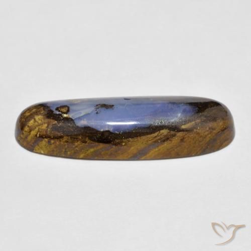Opale Boulder Multicolore naturelle ovale, 7.43 ct, Opaque