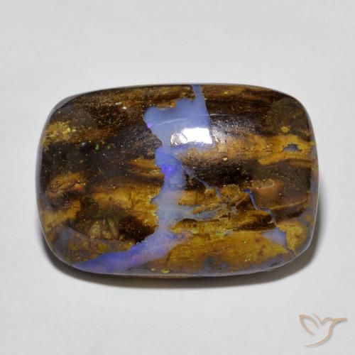 14.98ct Naturel Multicolore Opale Boulder, Coussin, Opaque