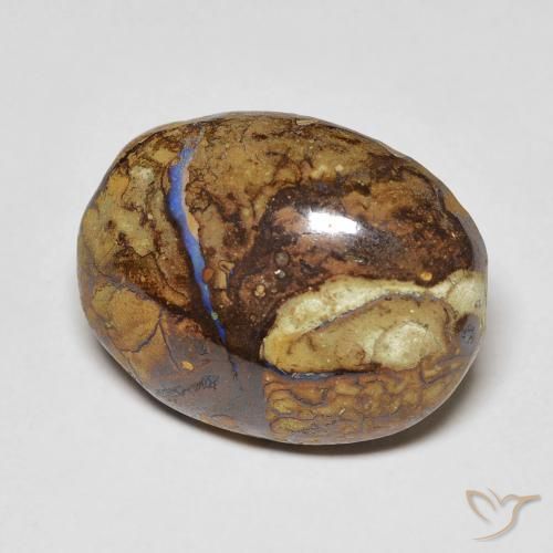 Opale Boulder Multicolore naturelle ovale, 12.53 ct, Opaque