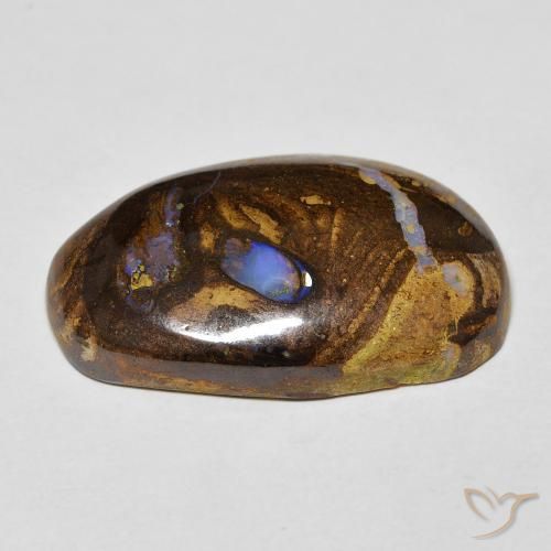 Opale Boulder Multicolore naturelle Fantaisie, 21.16 ct, Opaque