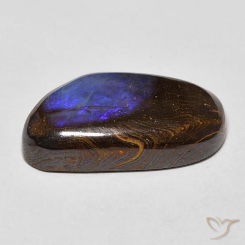 Opale Boulder Multicolore naturelle Fantaisie, 10.26 ct, Opaque
