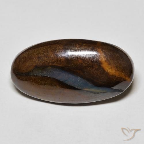 12.95ct Naturel Multicolore Opale Boulder, ovale, Opaque