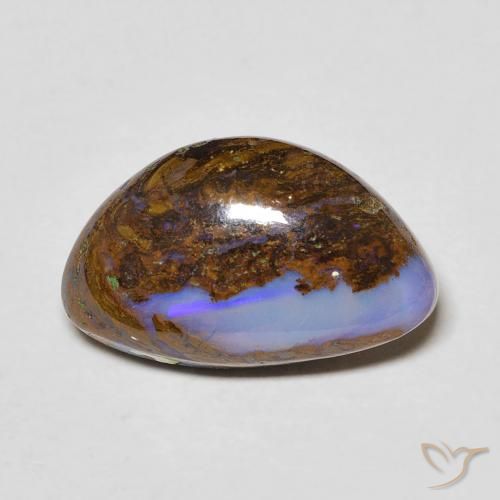4.92ct Naturel Multicolore Opale Boulder, Fantaisie, Opaque