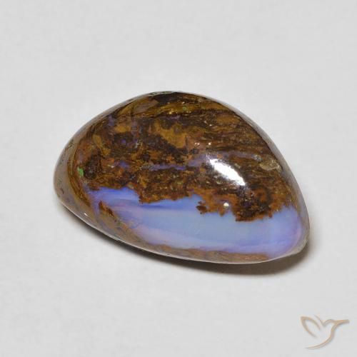Opale Boulder Multicolore naturelle Fantaisie, 4.92 ct, Opaque