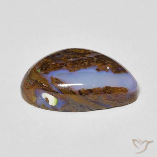 Opale Boulder Multicolore naturelle Fantaisie, 4.92 ct, Opaque