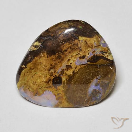 Opale Boulder Multicolore naturelle Fantaisie, 9.92 ct, Opaque
