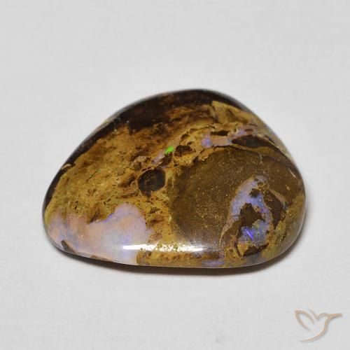 Opale Boulder Multicolore naturelle Fantaisie, 9.92 ct, Opaque
