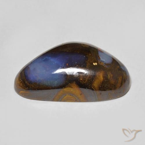 Opale Boulder Multicolore naturelle Fantaisie, 13.99 ct, Opaque