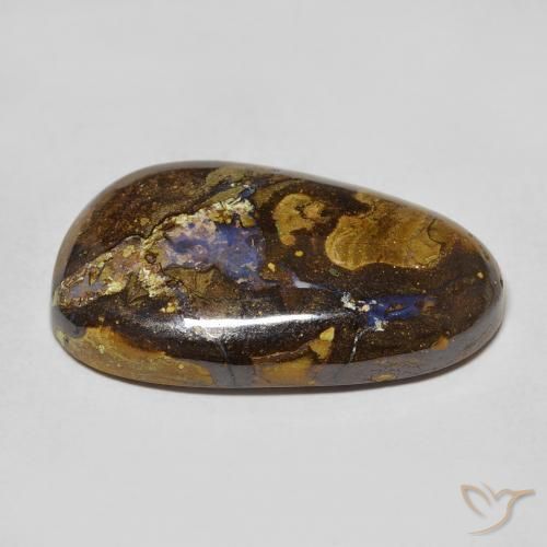 Opale Boulder Multicolore naturelle Fantaisie, 17.63 ct, Opaque